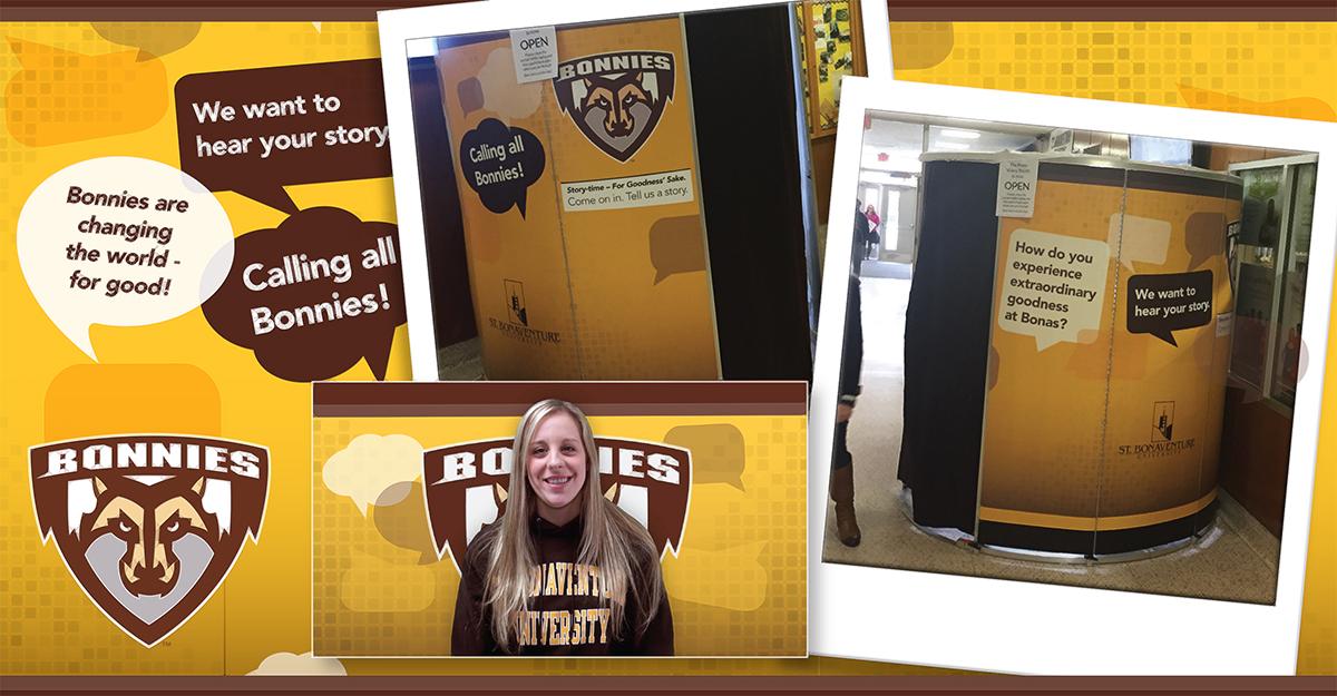 Madison celebrates the Bona photo booth