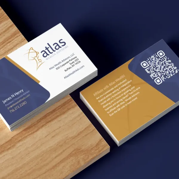 Atlas Wealth business cards